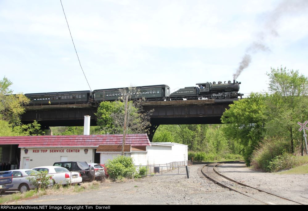 BLW 26 on the yard shuttle